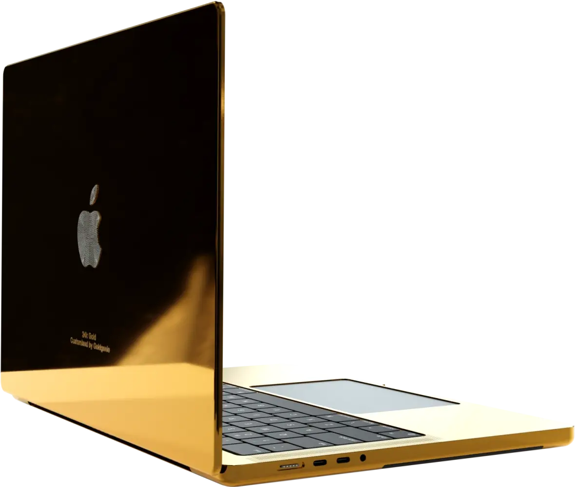 24k Gold MacBook Pro 16 inch 1TB
