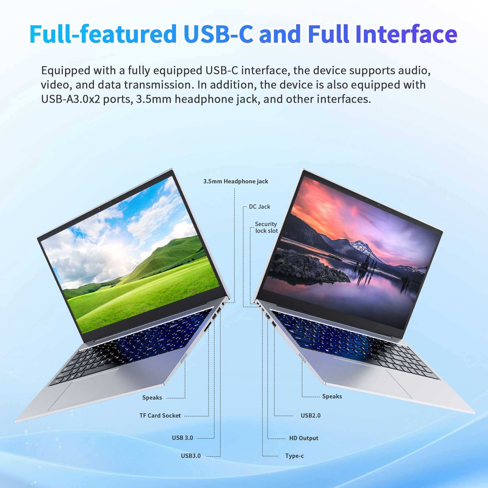 2K Ultra-Slim i3 Business Laptop, 12GB RAM 512GB SSD