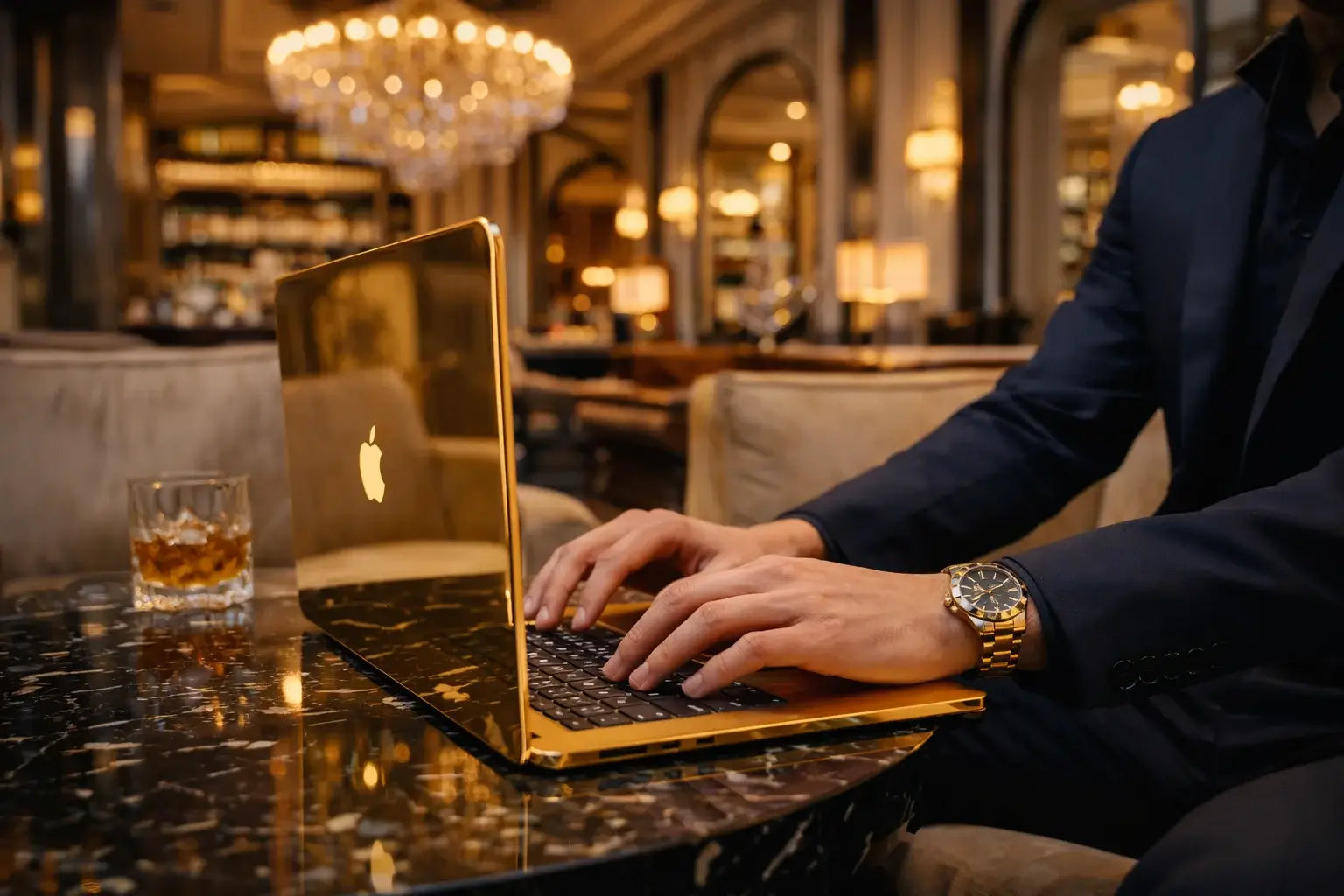 24k Gold MacBook Pro 16 inch 1TB