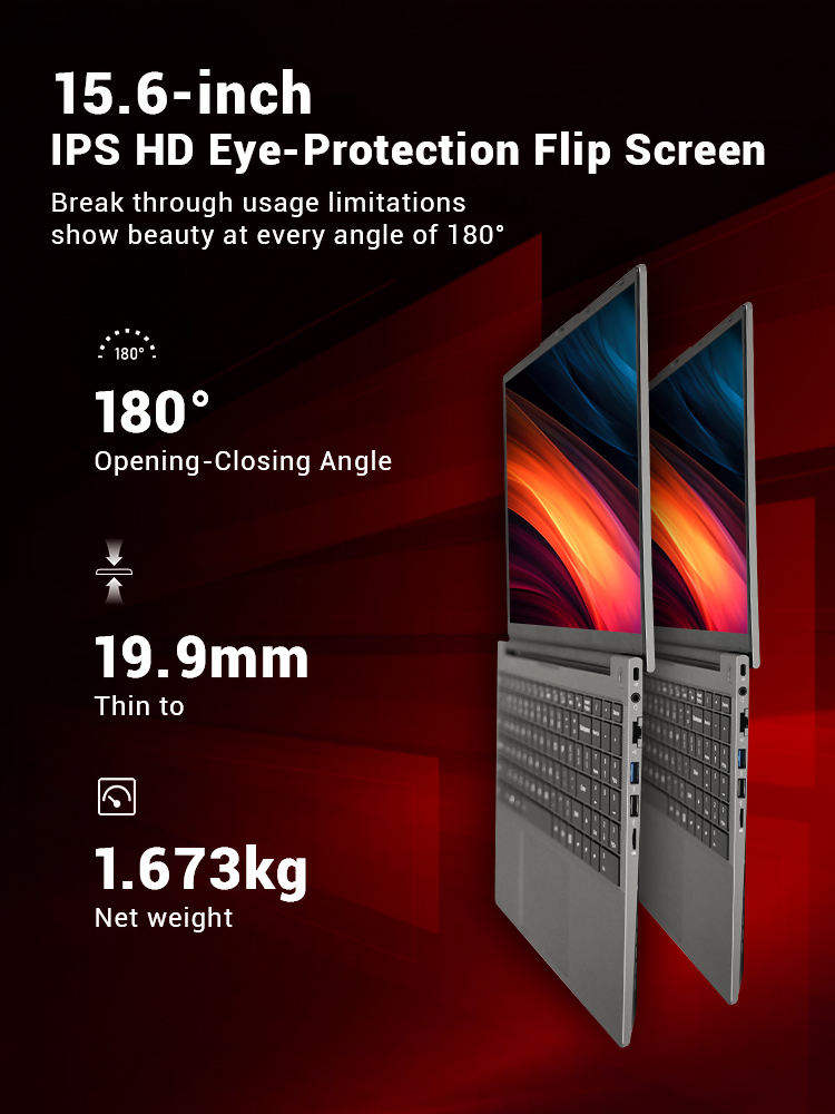 **Firebat AS1 15.6" Laptop – 16GB RAM, 512GB, 6-Core AMD, Metal Design**