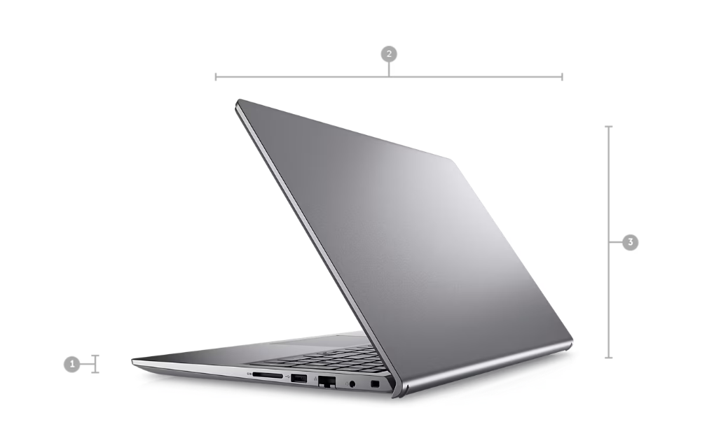 Dells Vostro 3530/15.6inch Laptop/i5-1335U/16GB/512GB SSD/Win11 Pro