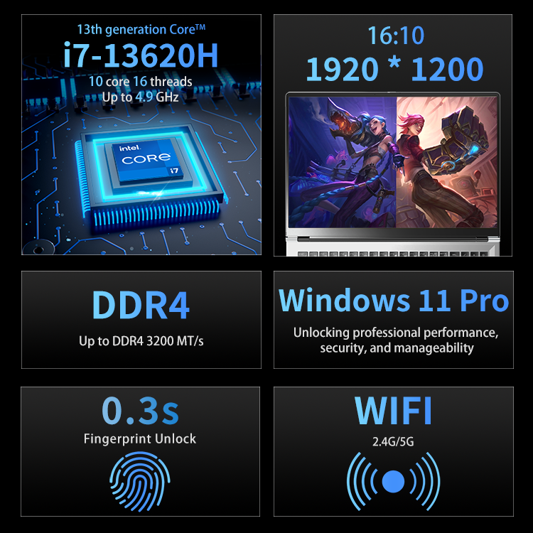 13th Gen i7 Gaming Laptop | 32/64GB | 2TB SSD | 144Hz | Win11