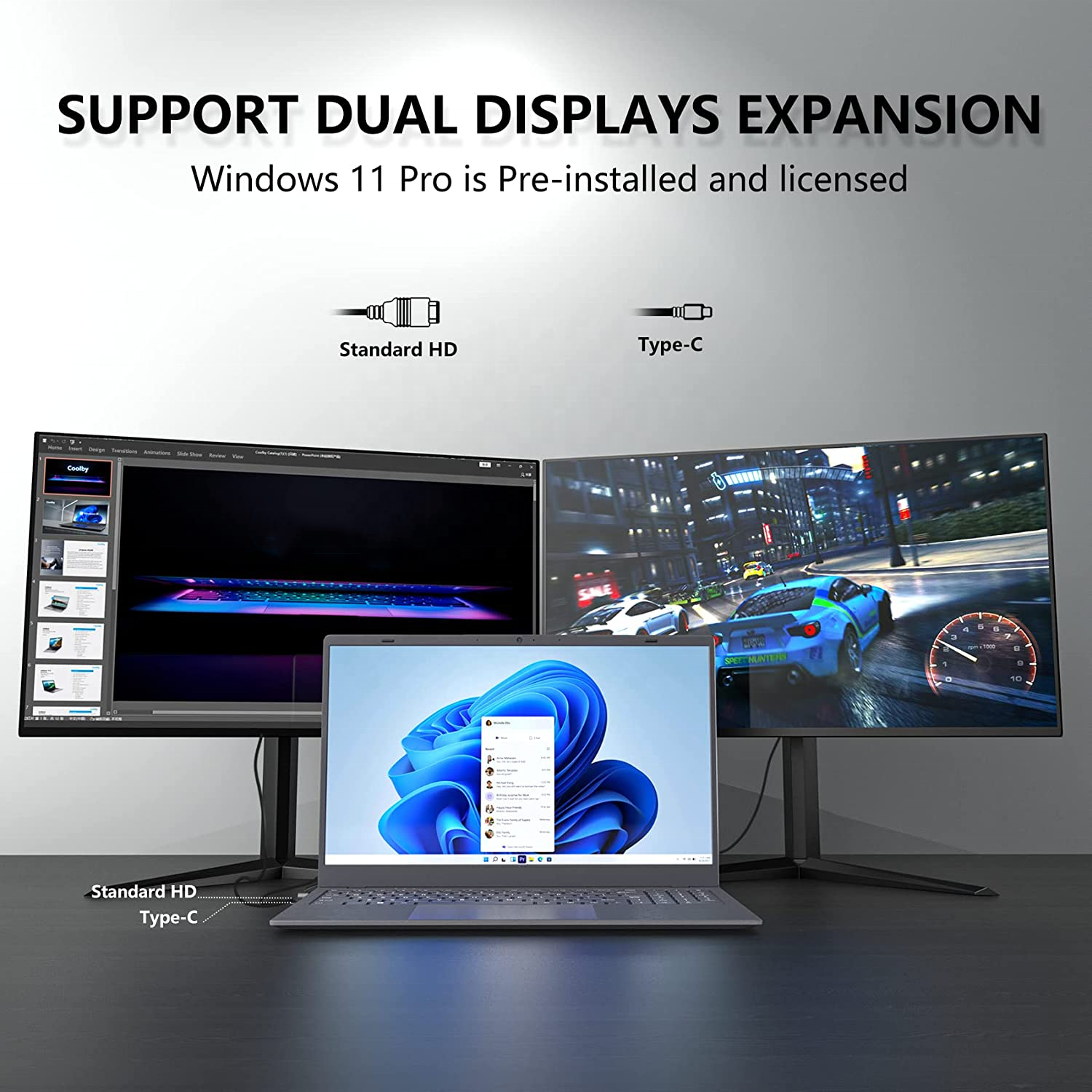 Core i7/i5 15.6" FHD Laptop 16GB 512GB