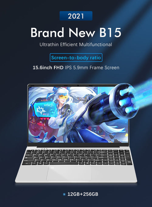 **VGKE 15.6" Laptop Core i3/i5/i7 – 4GB/8GB RAM, SSD**