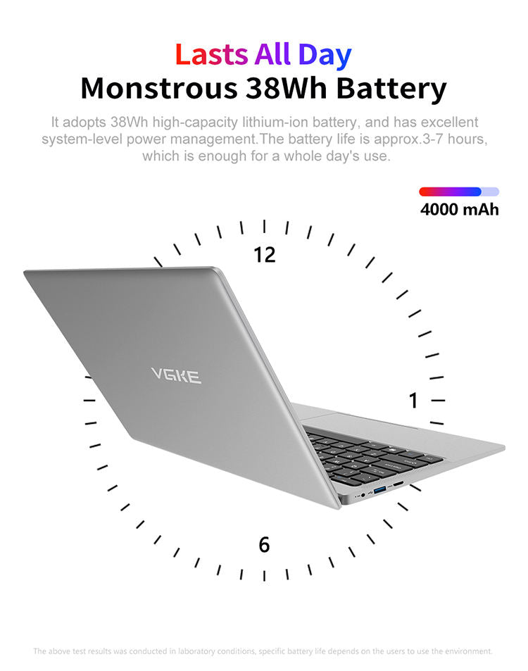 Affordable 14.1" Laptop – Dual Core, FHD, Win 11