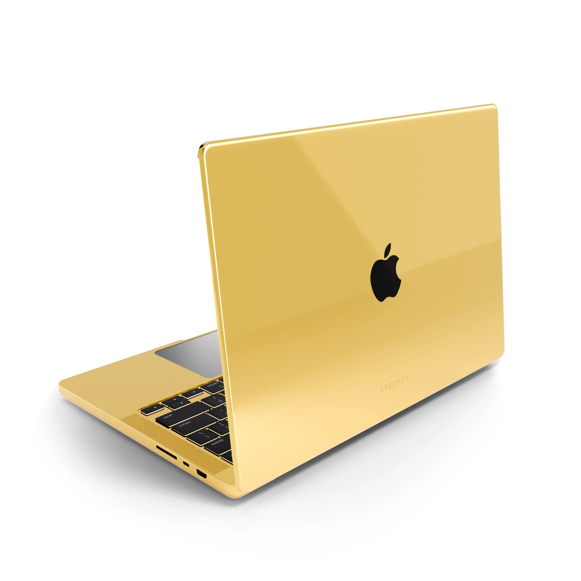 MacBook Pro with Black Logo